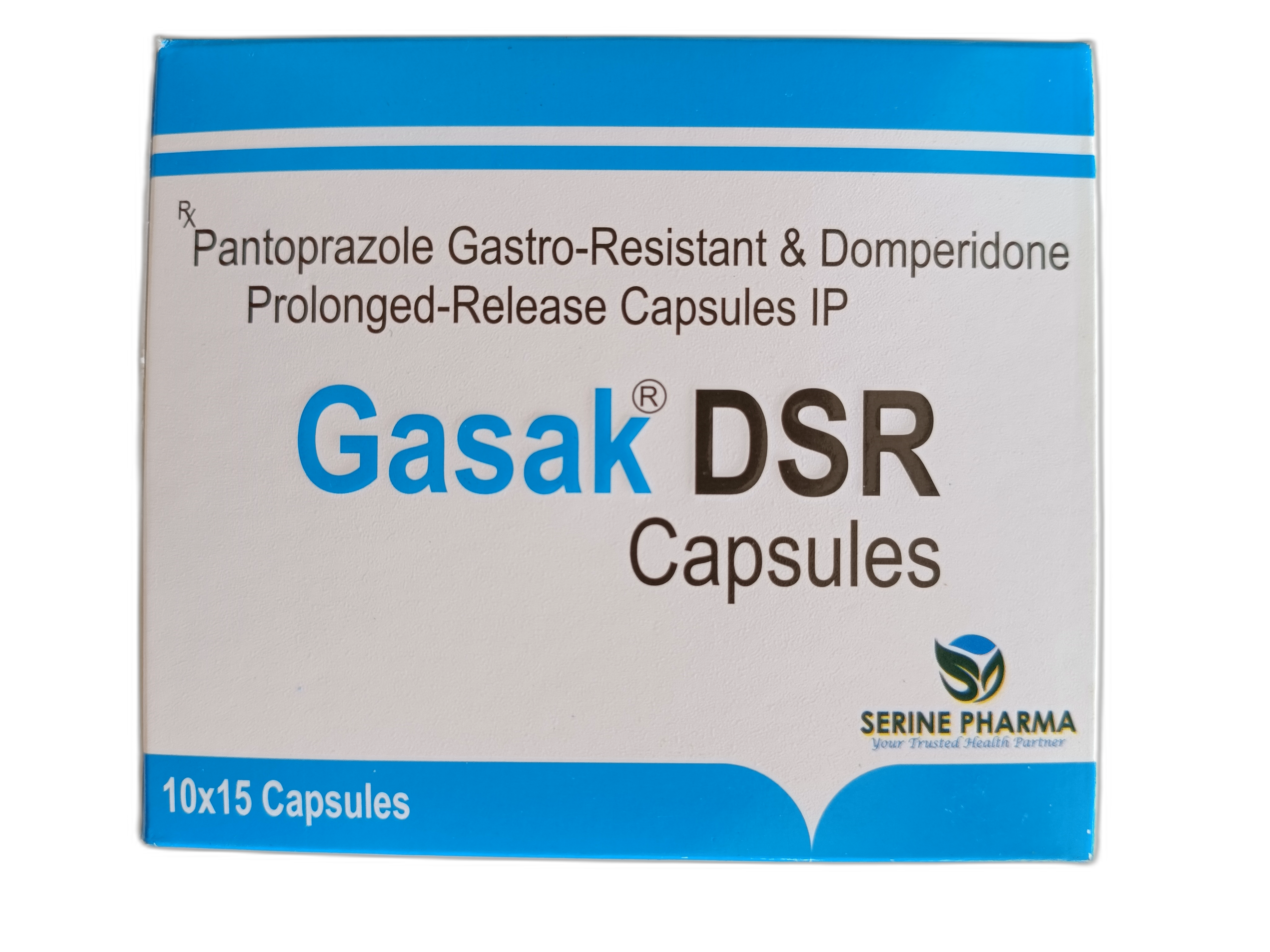 GASAK® DSR — Outer carton — front panel