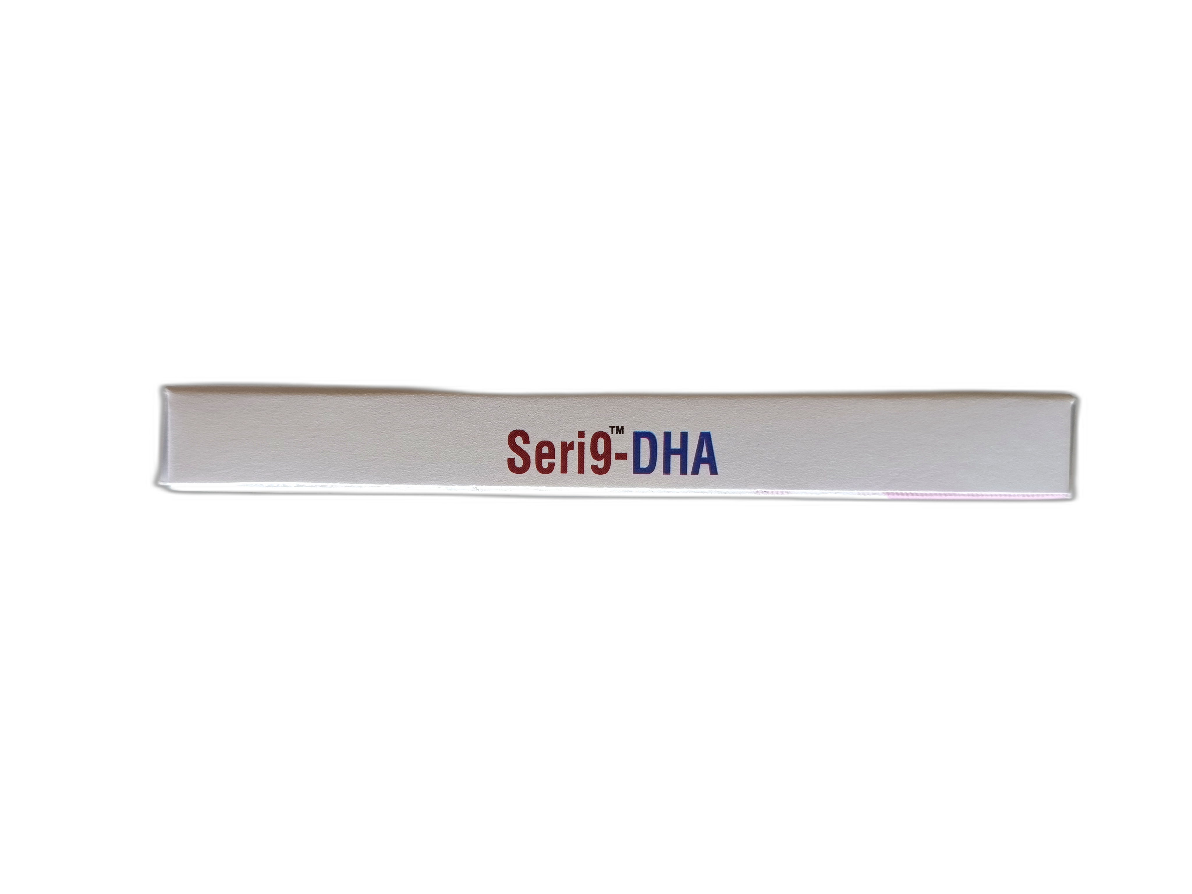 Seri9™-DHA — Side panel — front view not supplied
