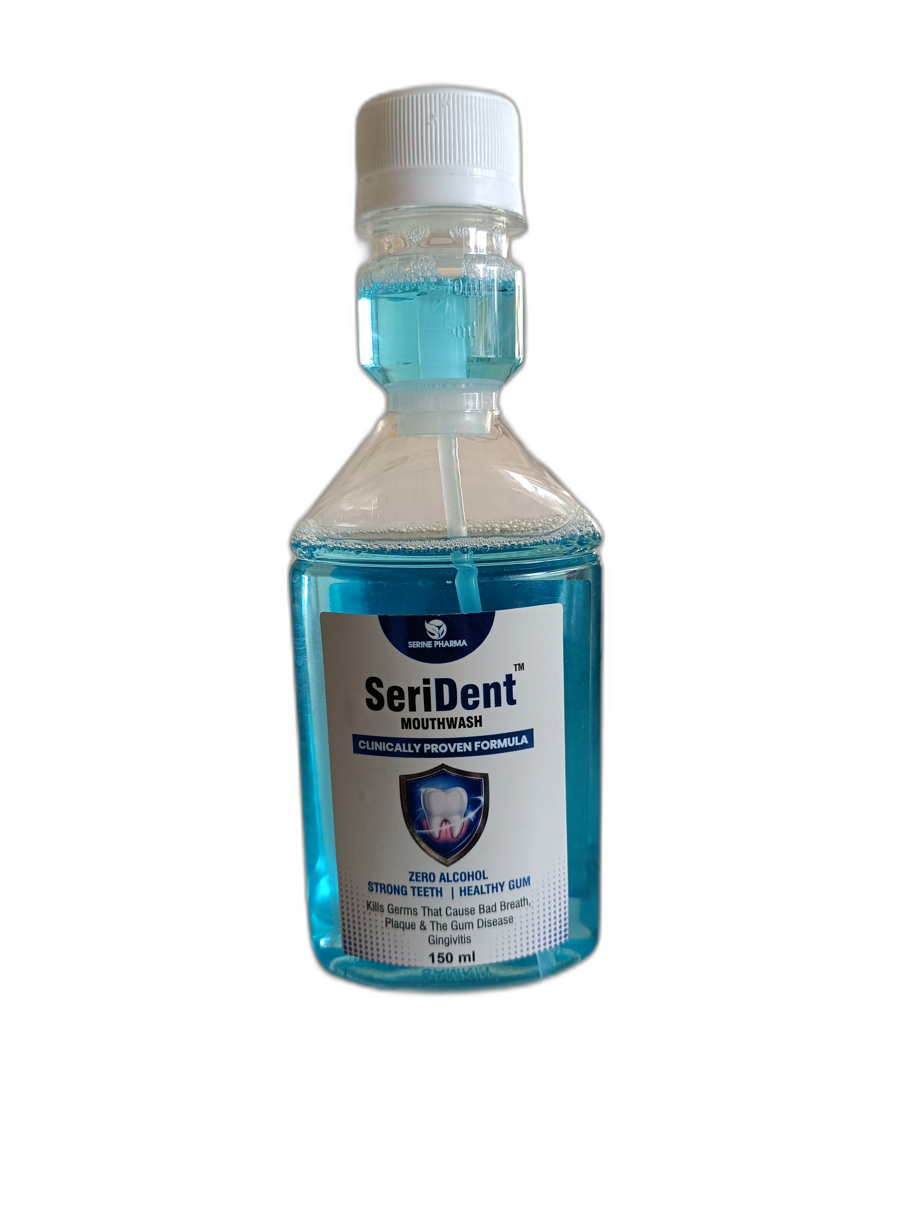 SeriDent™ Mouthwash — Outer carton — front panel