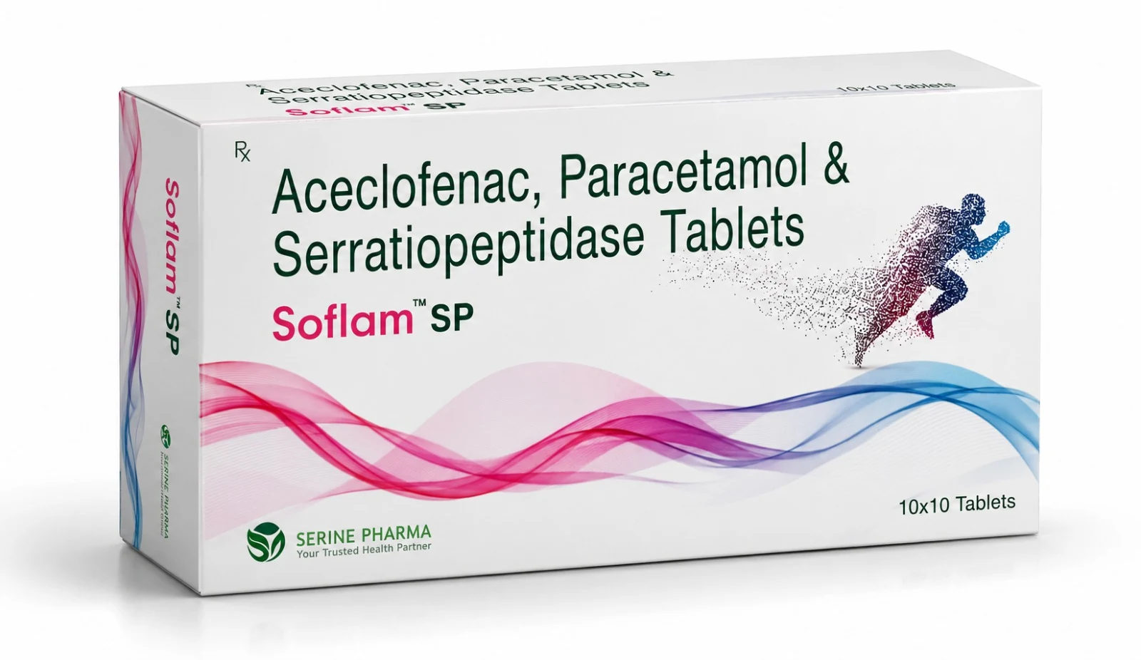 SOFLAM™ SP — Front of carton